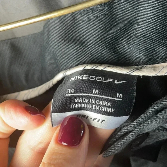 Black Nike Golf Dr‎ Fit Shorts 34 - Picture 3 of 3
